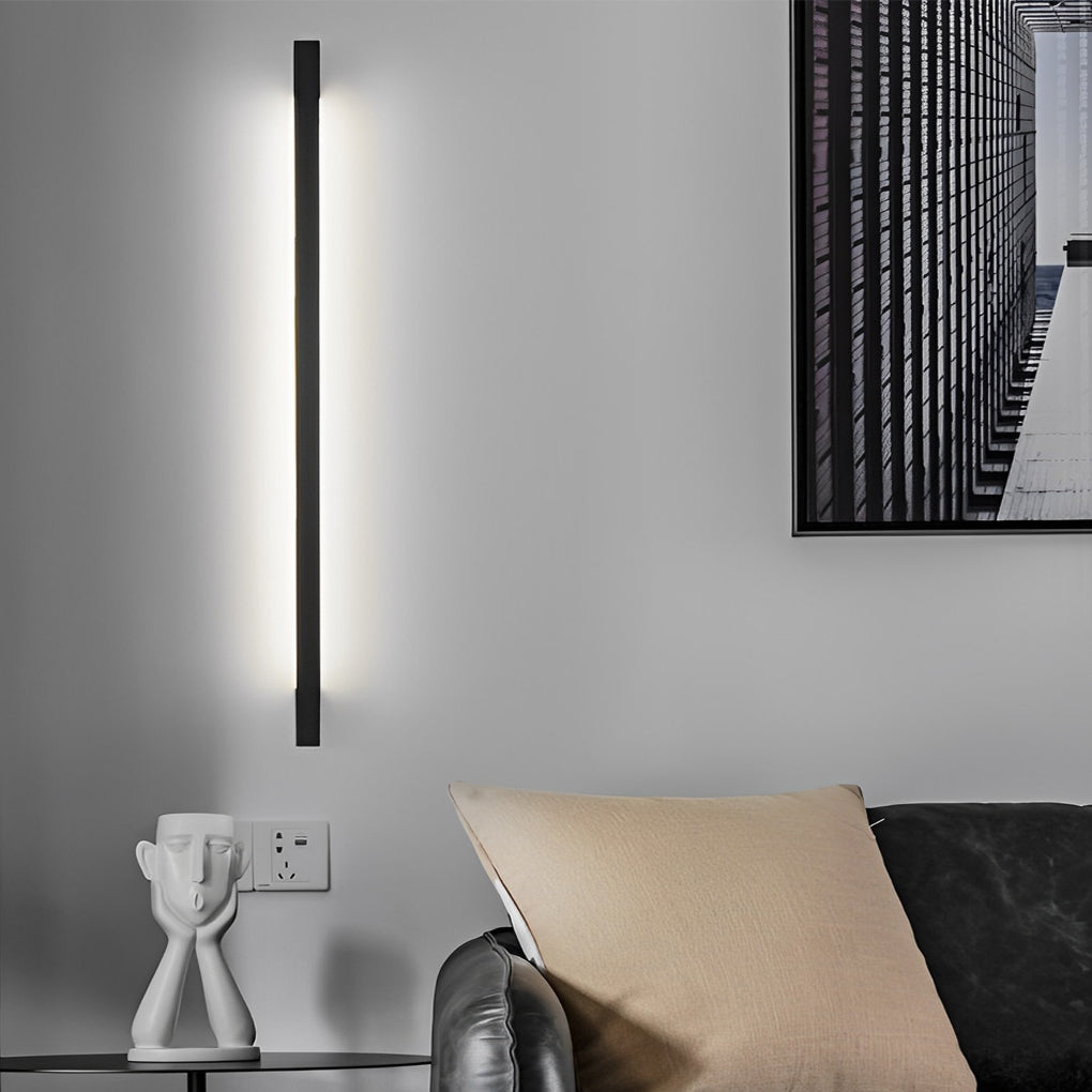 Minimalist Strip LED Wall Lamp with 3-Step Dimming