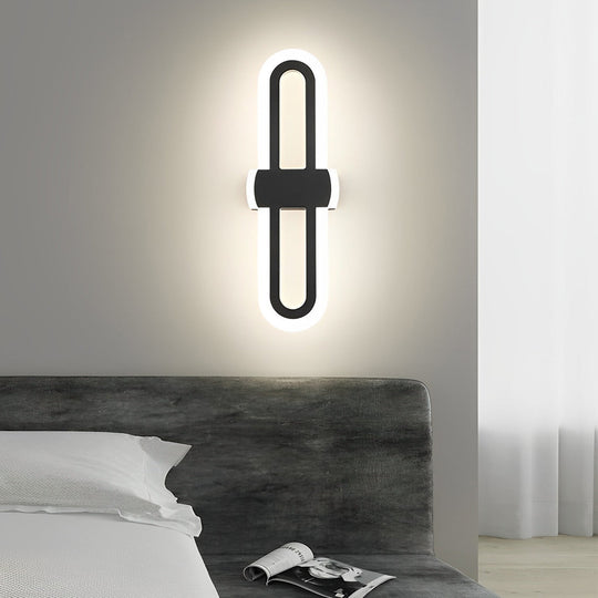 Rounded Rectangular Creative LED Modern Wall Lamp