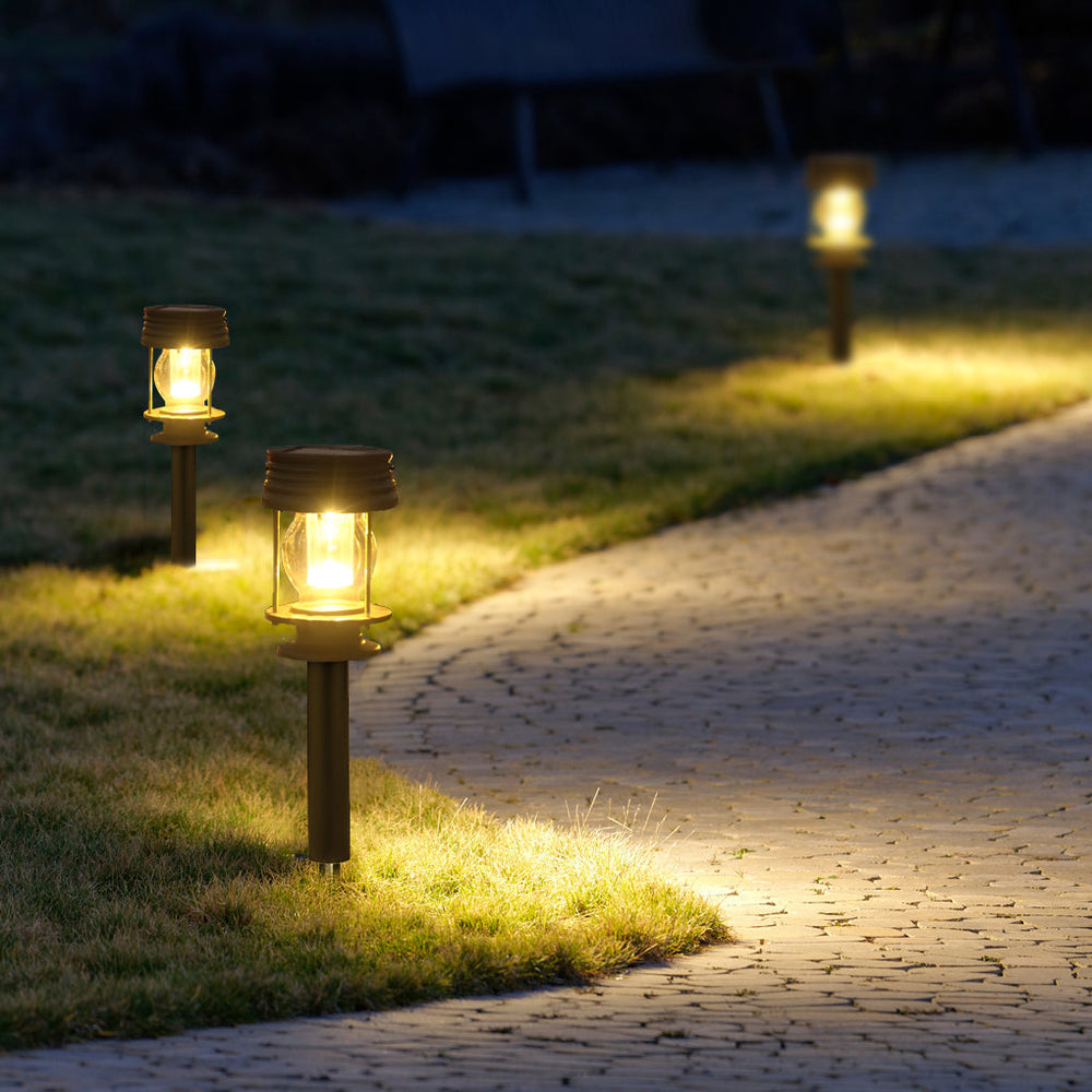 Retro Portable Waterproof Intelligent LED Solar Powered Outdoor Lights