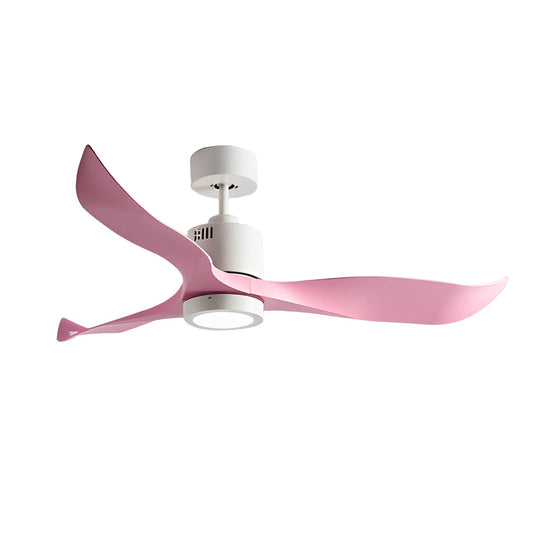 3-Blade Intelligent LED Nordic Ceiling Fan with Remote Control