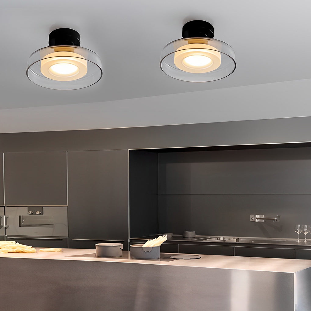 Creative Round Glass Post-Modern LED Wall Lamp