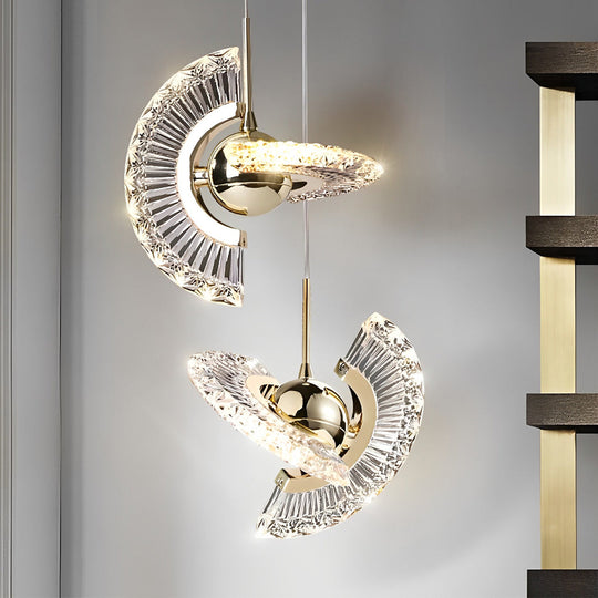 Adjustable Circle LED Nordic Pendant Light – Modern Hanging Lamp