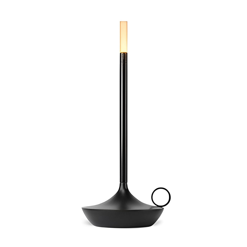 Cordless Candle Wick LED Table Lamp with Touch Dimming
