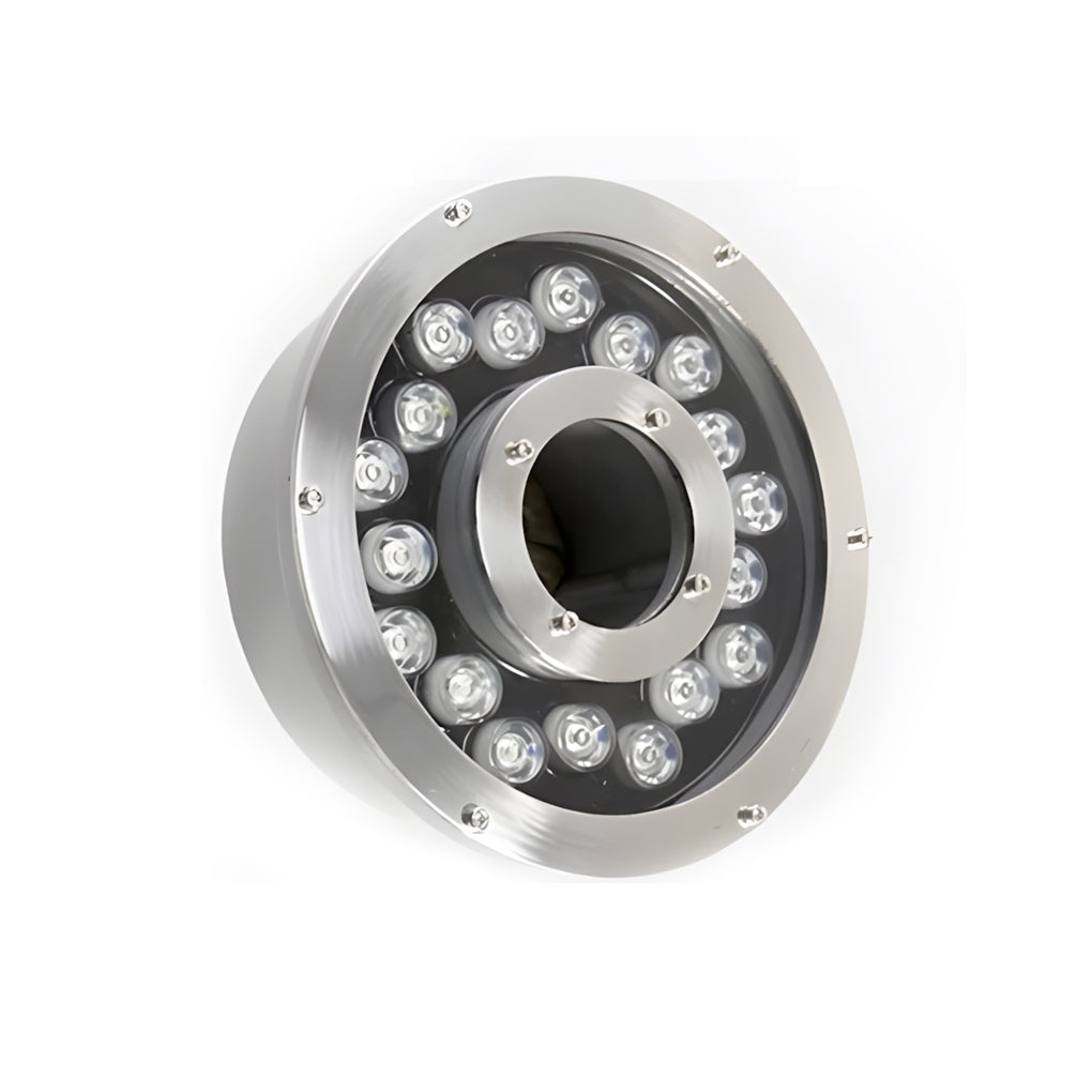 Vibrant LED Ring Pool Lights Waterproof Colorful Fountain Illumination