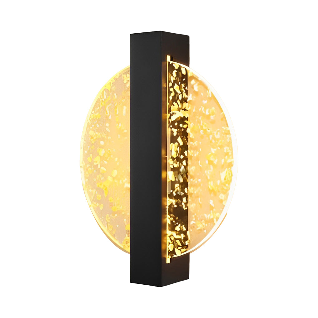 Round Square Semicircle LED Nordic Bedside Wall Lamp