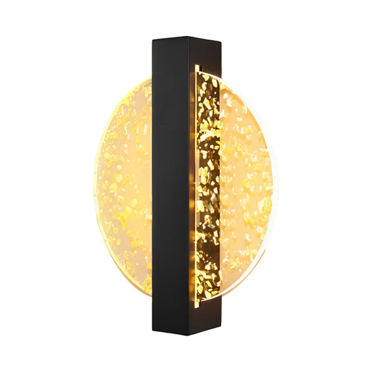 Round Square Semicircle LED Nordic Bedside Wall Lamp