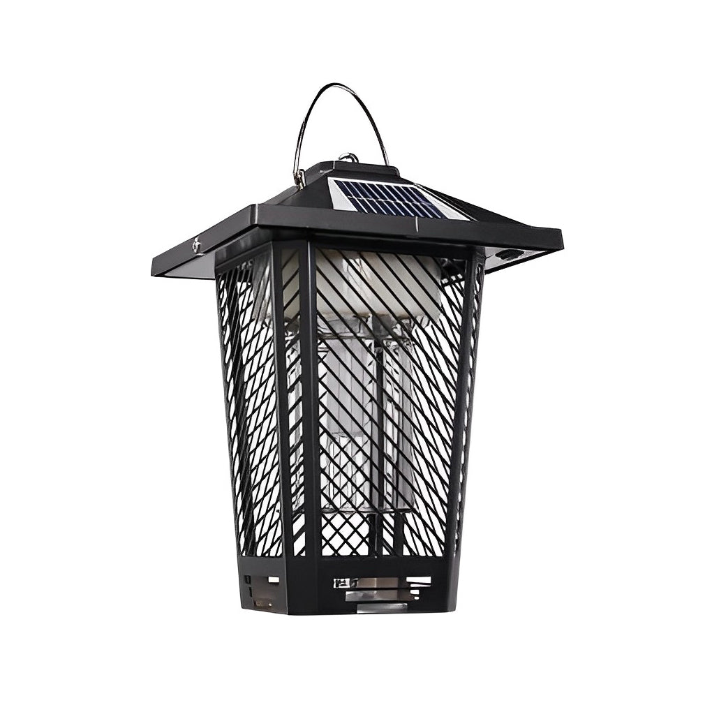 360° Multifunctional Solar Mosquito Killer Lamp with Waterproof Dual Lighting Modes