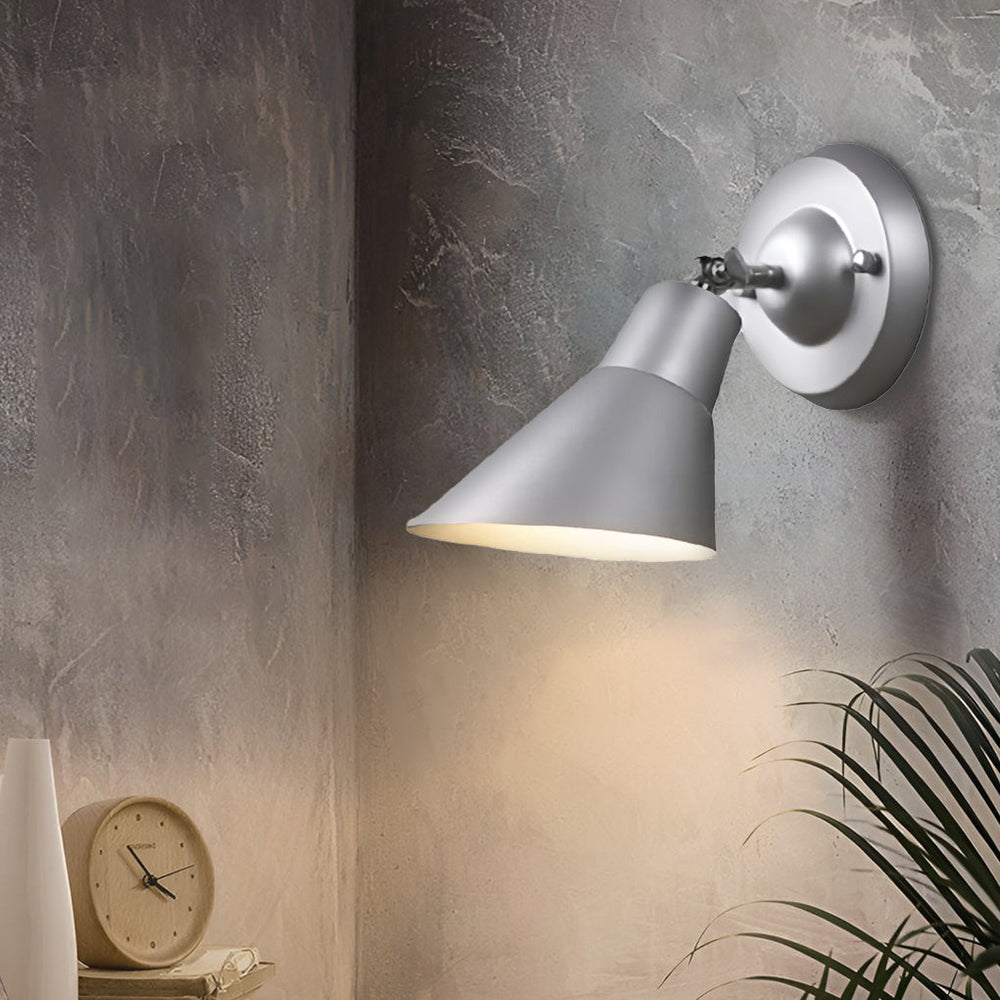 Adjustable Modern Wall Sconce with Rotating Arm Design
