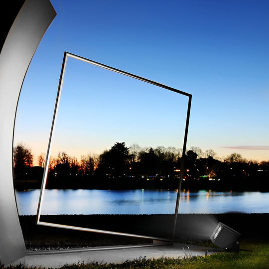 Adjustable Square Colorful LED Spotlight Waterproof Outdoor Wall Light