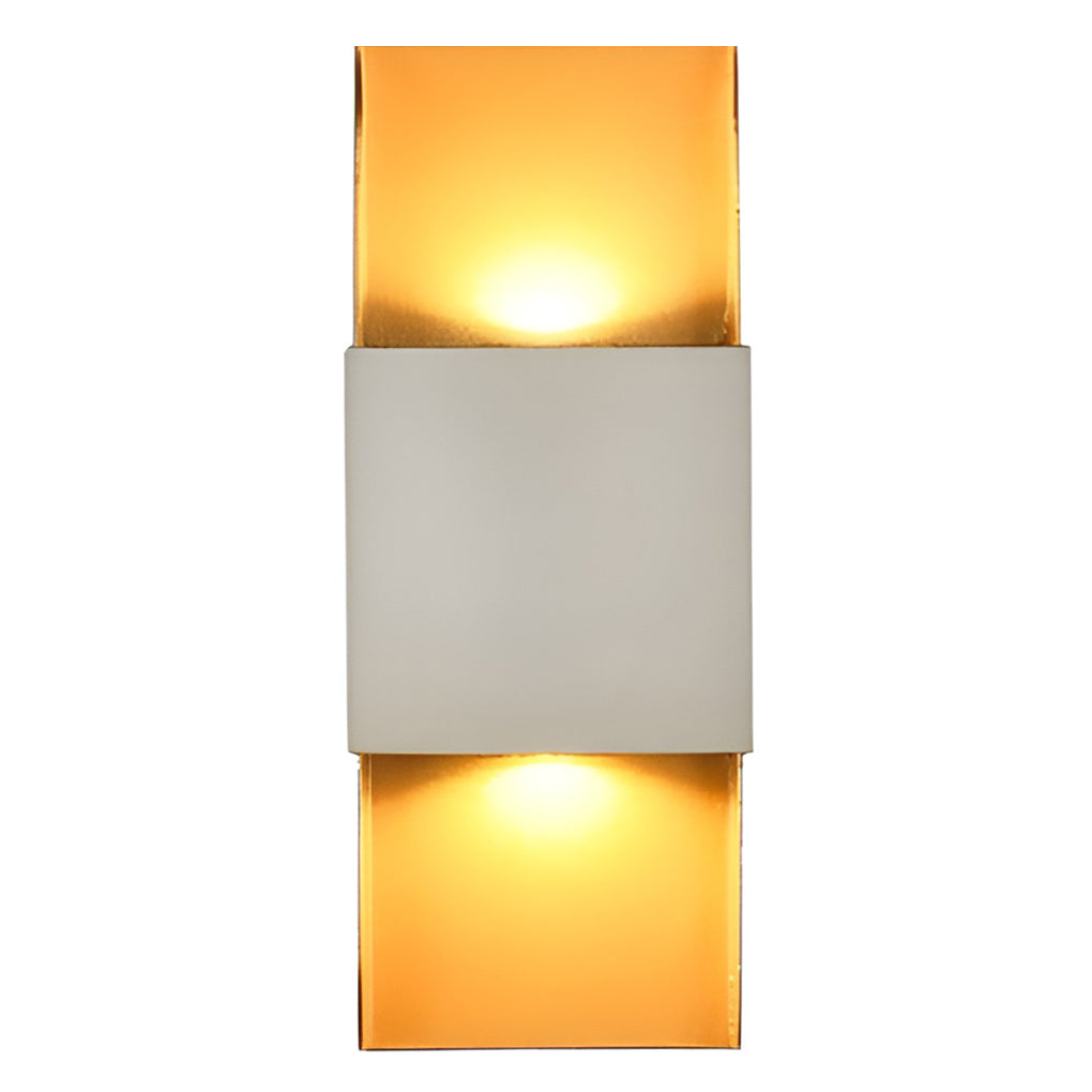 Modern LED Up and Down Outdoor Wall Sconce Waterproof Light