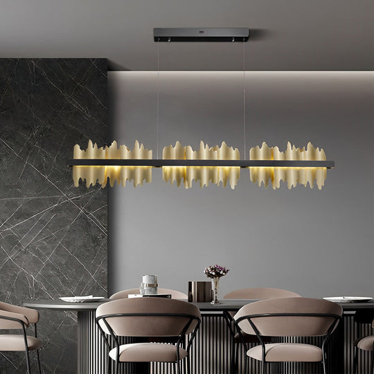 Mountains Shaped Stepless Dimming LED Postmodern Chandelier