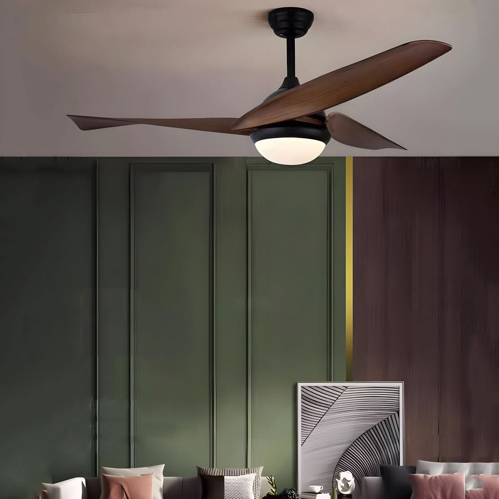 52-Inch 3-Blade LED Ceiling Fan with Remote Control