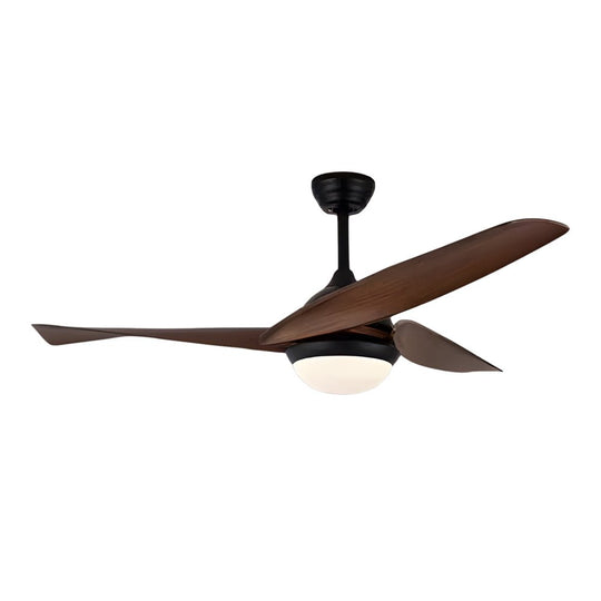 52-Inch 3-Blade LED Ceiling Fan with Remote Control