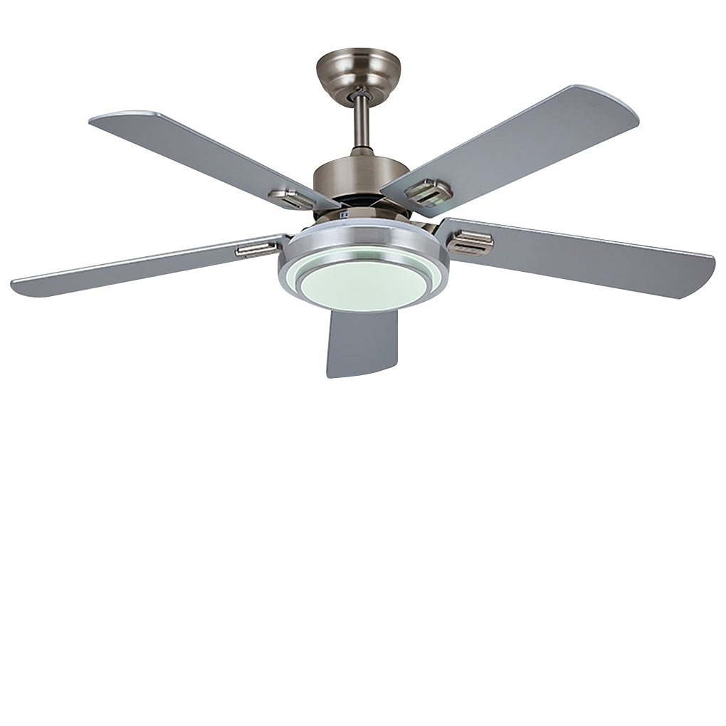 52 Inch Nordic Ceiling Fan with Remote Control and Frequency Conversion