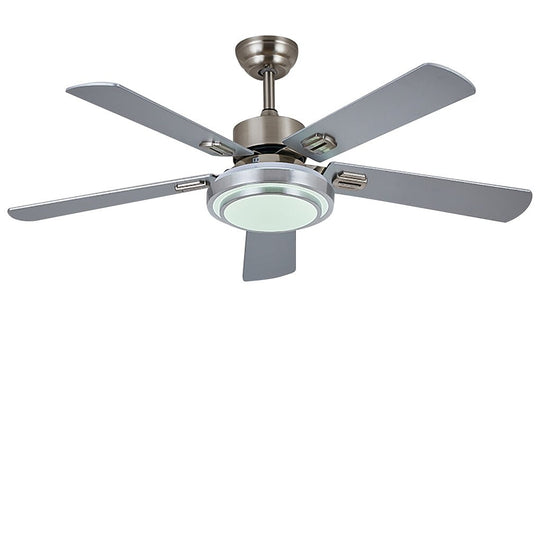 52 Inch Nordic Ceiling Fan with Remote Control and Frequency Conversion