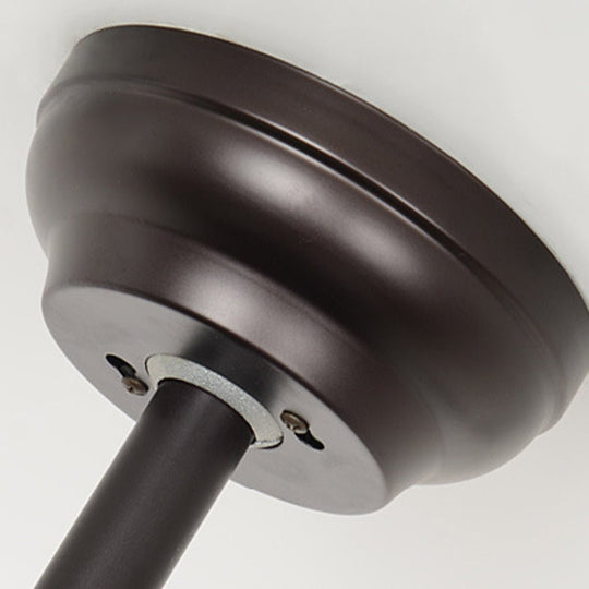52 Inch Variable Frequency Ceiling Fan with LED Light and Remote Control