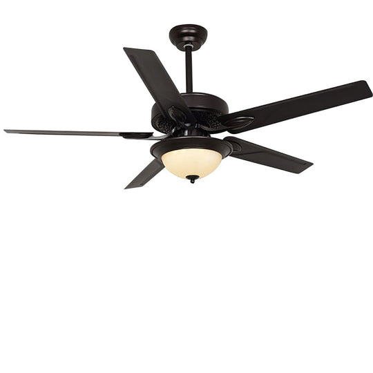 52 Inch Variable Frequency Ceiling Fan with LED Light and Remote Control