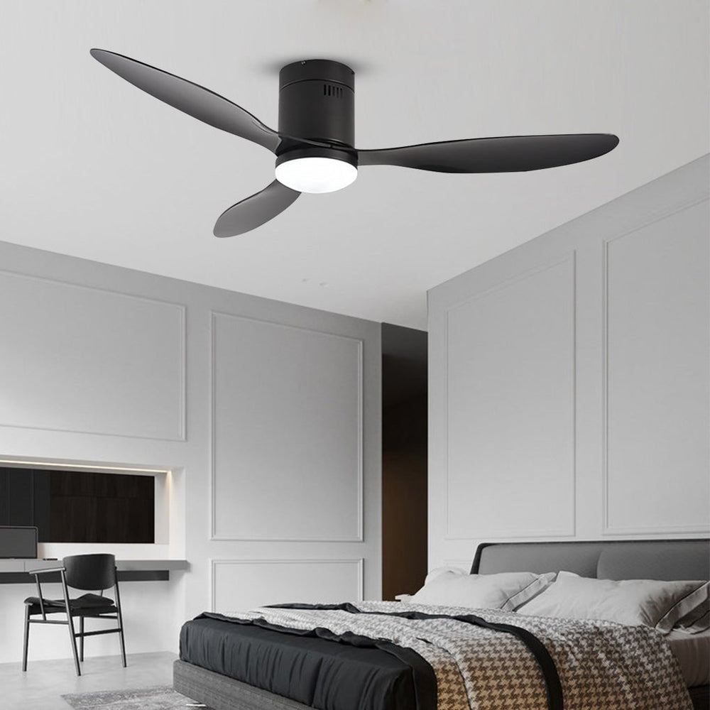52-Inch LED Ceiling Fan Light with Remote Control
