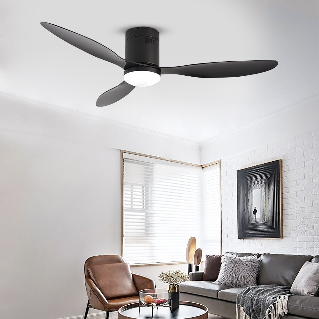 52-Inch LED Ceiling Fan Light with Remote Control