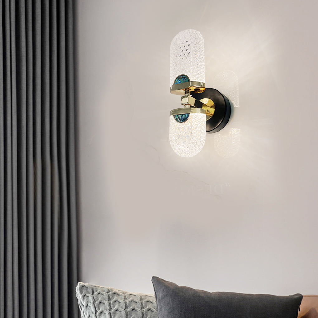 Creative LED Wall Sconce with Up & Down Light Effect – Three Step Dimming