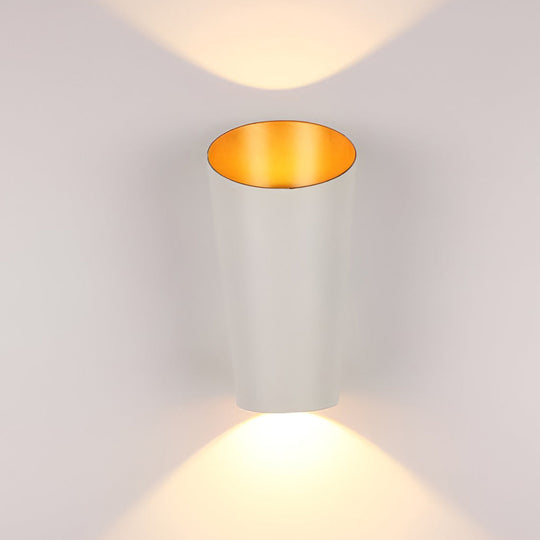 Cylindrical Waterproof 10W LED Up and Down Wall Lamp