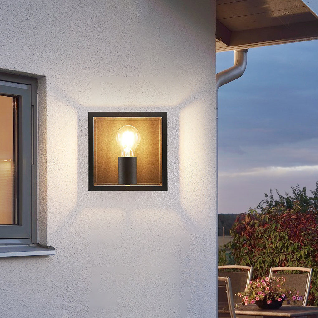 Square Frame Decorative Modern Wall Sconce Lighting