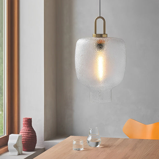 Creative Glass Jar Minimalist Luxury Post Modern Pendant Light