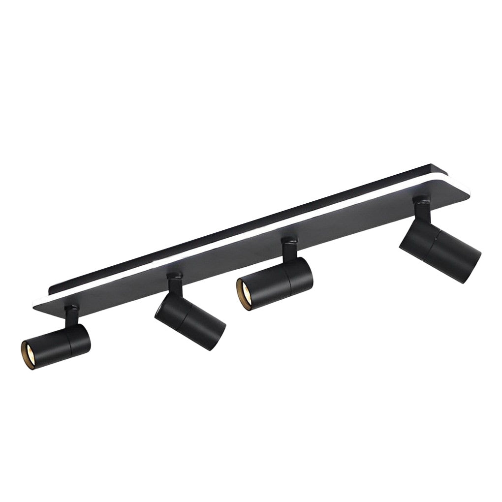 Minimalist Long Rectangular Adjustable LED Flush Mount Spotlight (2/3/4-Light)