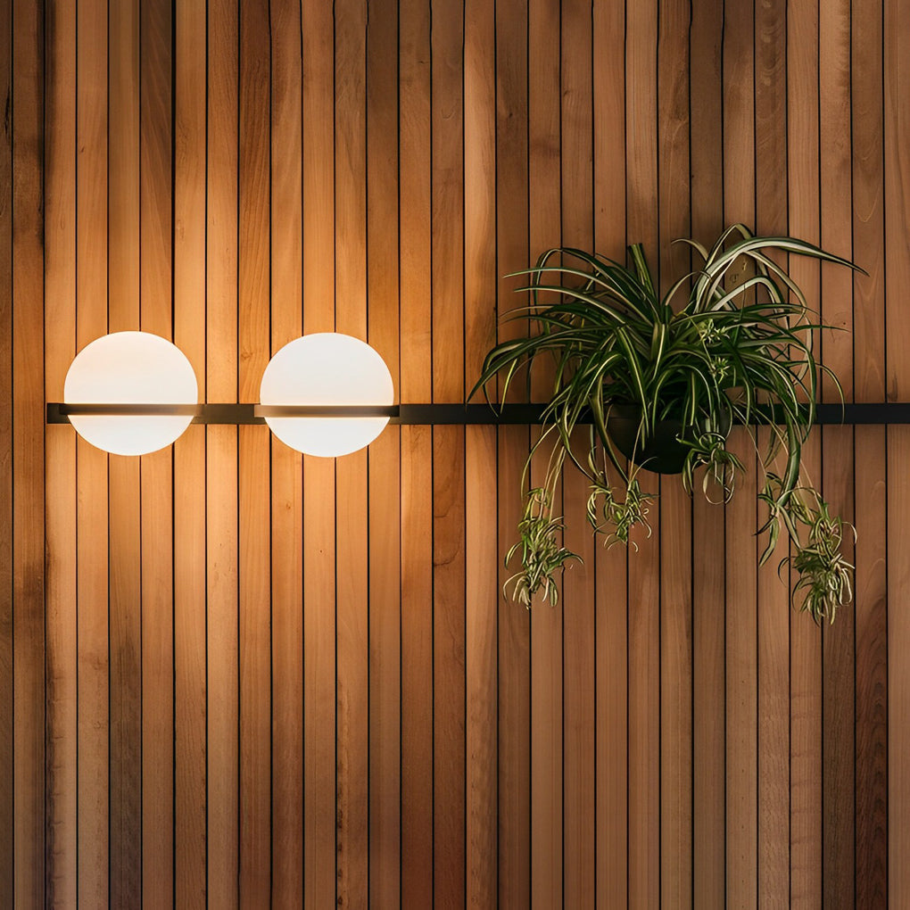 Creative Flowerpot Outdoor Wall Light