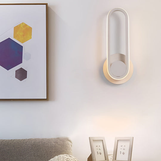 330° Rotatable Rounded Rectangular LED Nordic Wall Lamp