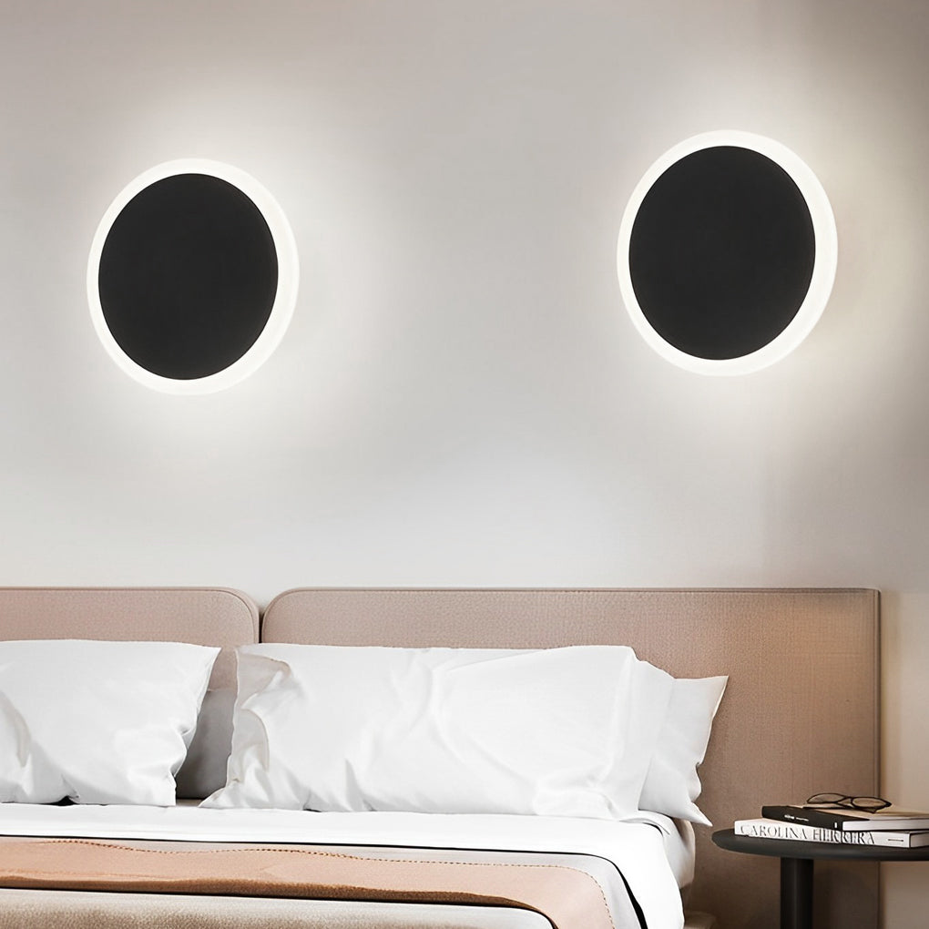 Round Rotatable Modern LED Wall Lamp