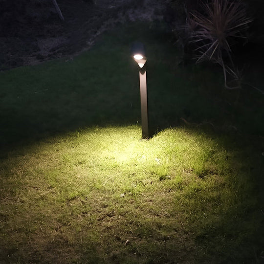 10W LED Black Minimalist Outdoor Pathway Light