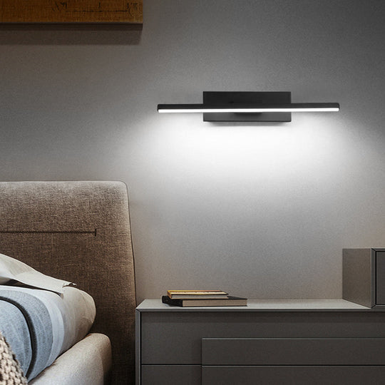Modern 330° Rotatable LED Bar Wall Sconce – Adjustable Creative Wall Lamp