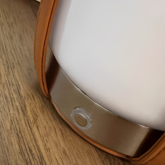 Modern Mid-Century Cordless Lantern Table Lamp