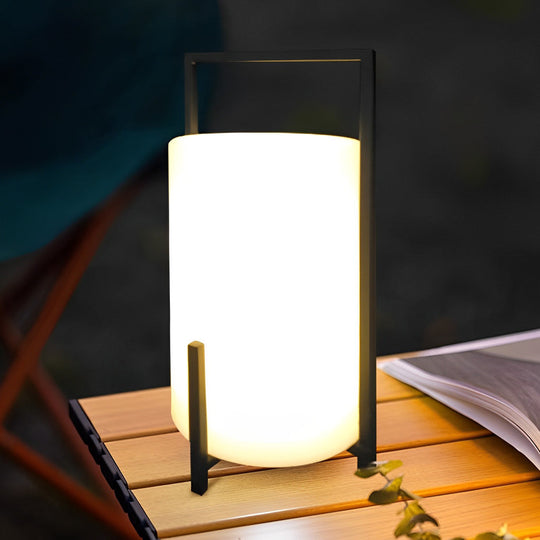 Portable Waterproof LED Rechargeable RGB Solar Outdoor Lantern