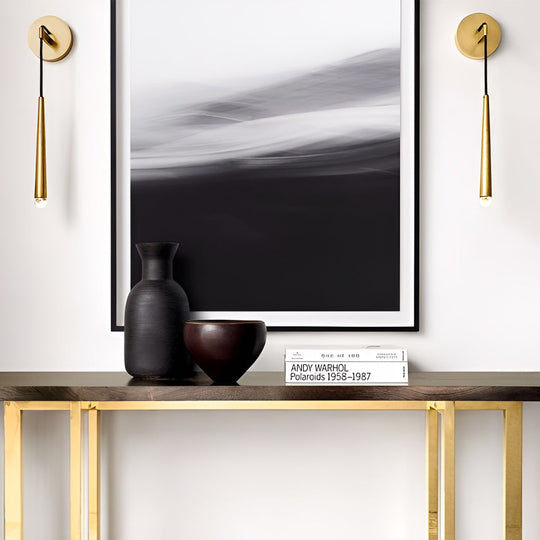 Creative Strip Crystal LED Wall Sconce – Nordic Modern Accent Light