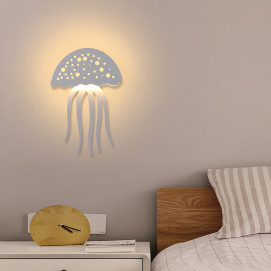 Cartoon Jellyfish Creative LED Decorative Wall Sconce