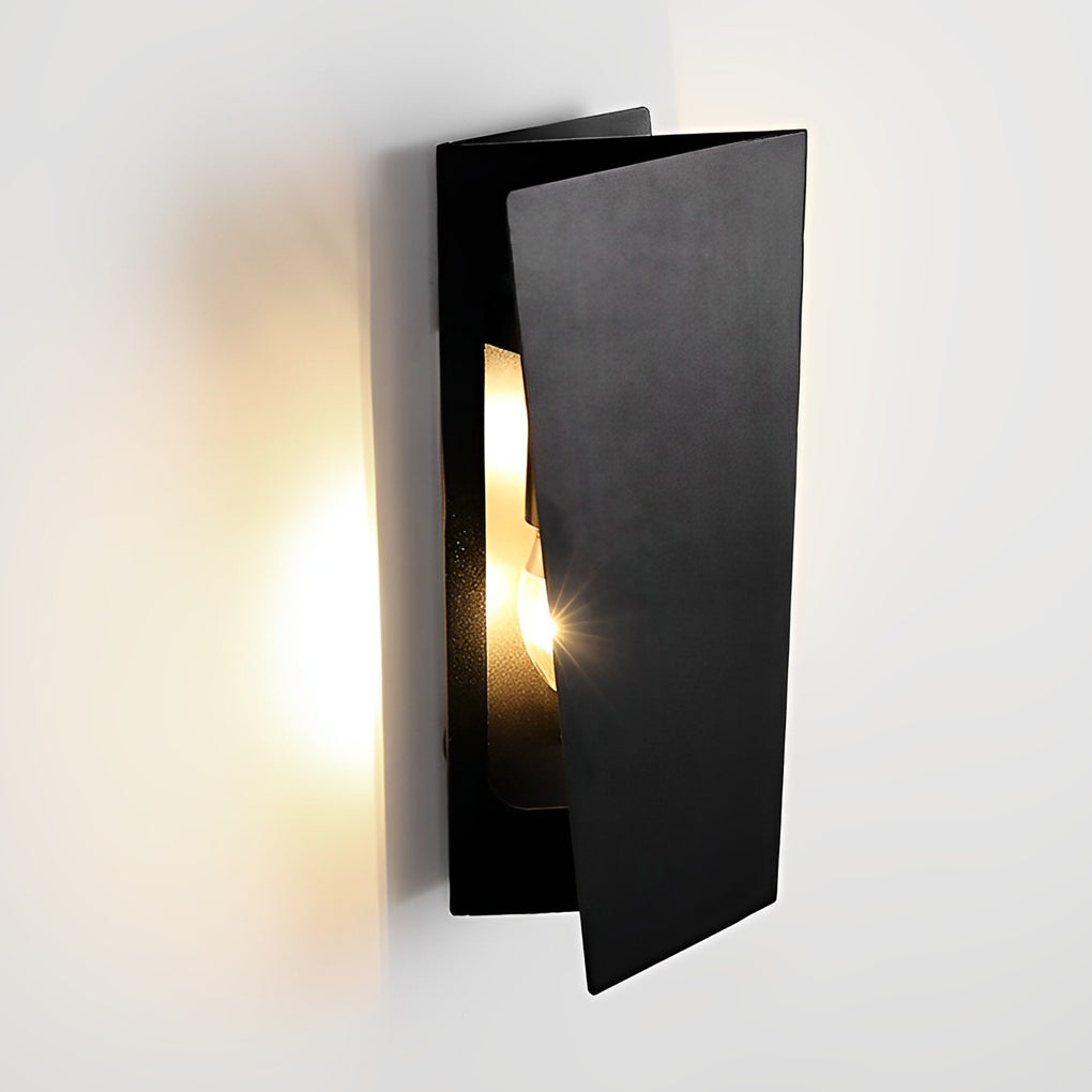 Folding Rectangular Modern LED Up and Down Wall Lamp
