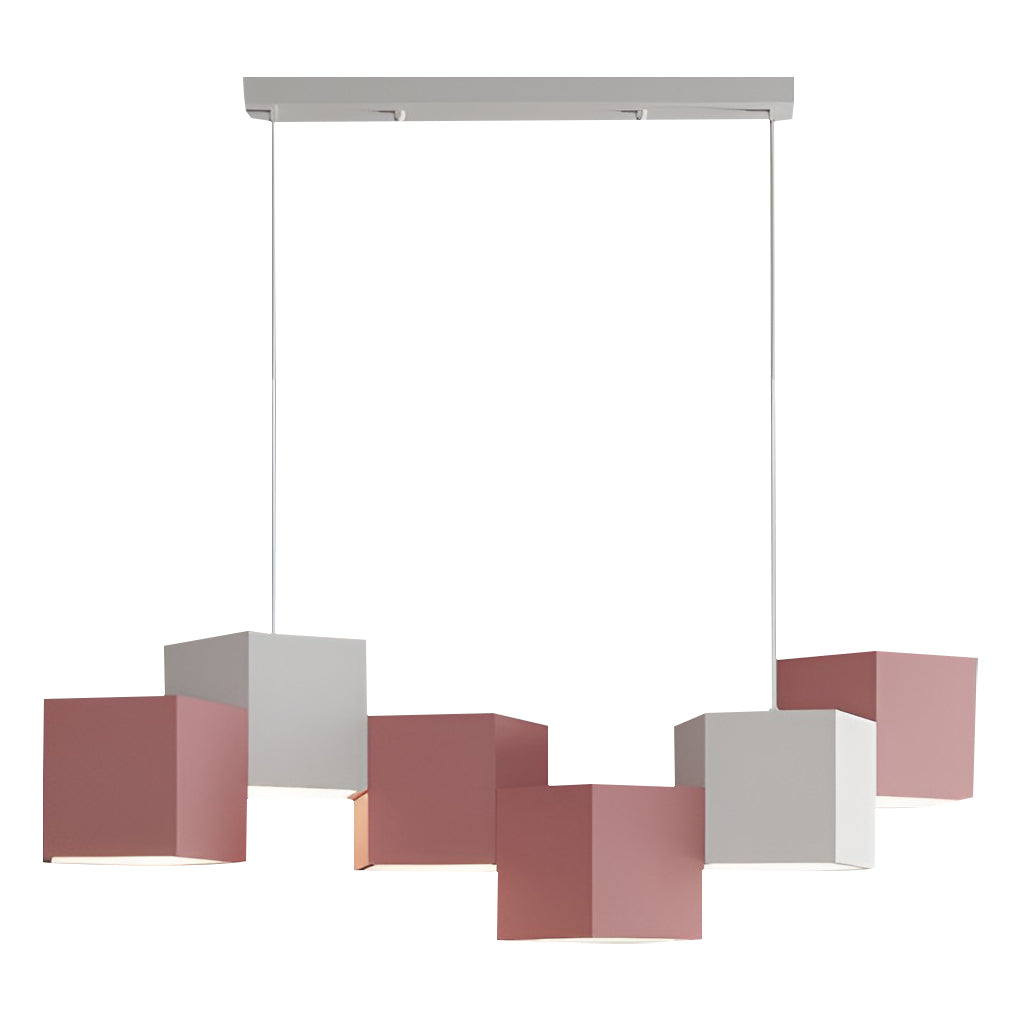 Creative Geometric LED Industrial Style Chandelier Pendant Light