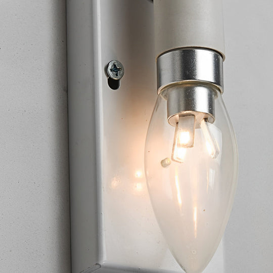 Rectangular Gypsum Glass Up and Down LED Wall Lamp