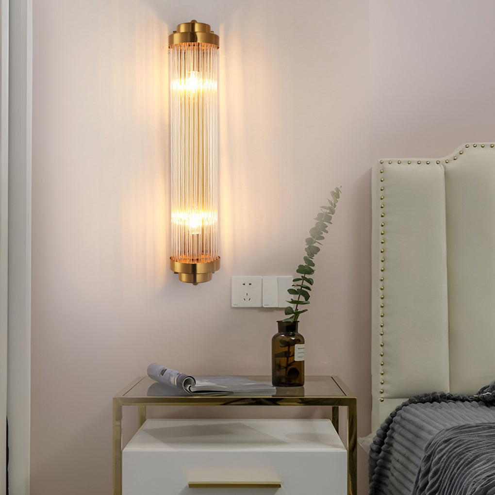 Adjustable Crystal Golden Nordic LED Wall Lamp