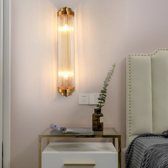 Adjustable Crystal Golden Nordic LED Wall Lamp