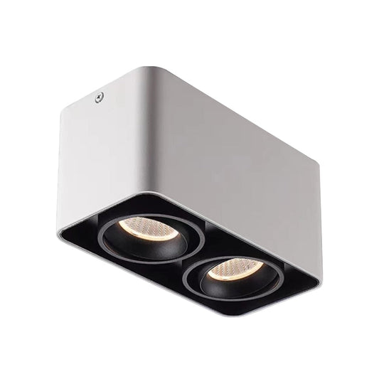 Square Adjustable – Three-Step Dimming LED Ceiling Grille Light