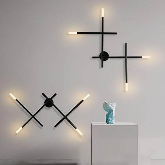 Creative Cross LED Modern Wall Sconce