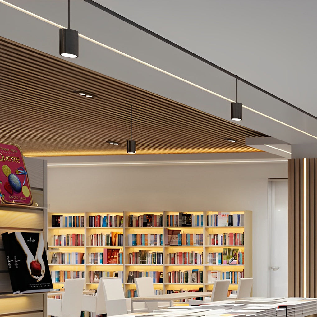 Cylindrical LED Modern Surface-Mounted Hanging Downlight COB Spotlight