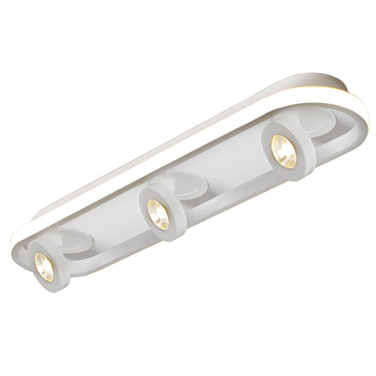 Rounded Rectangular – LED Adjustable Spotlight Modern Ceiling Light