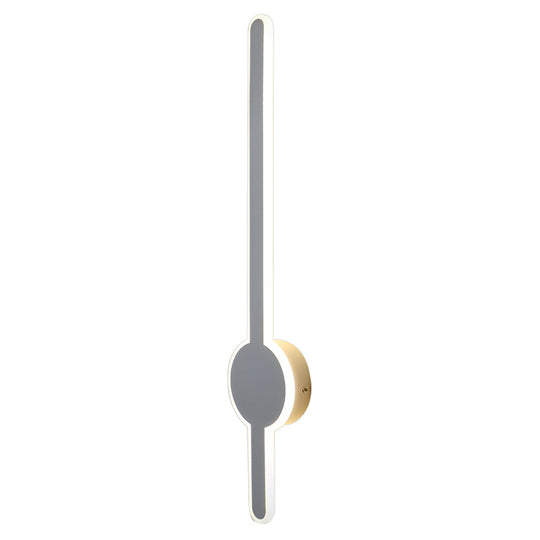 Modern LED Bar Wall Sconce – Black, White, or Gold Finish