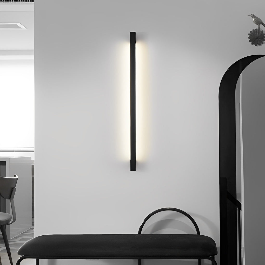 Minimalist Strip LED Wall Lamp with 3-Step Dimming