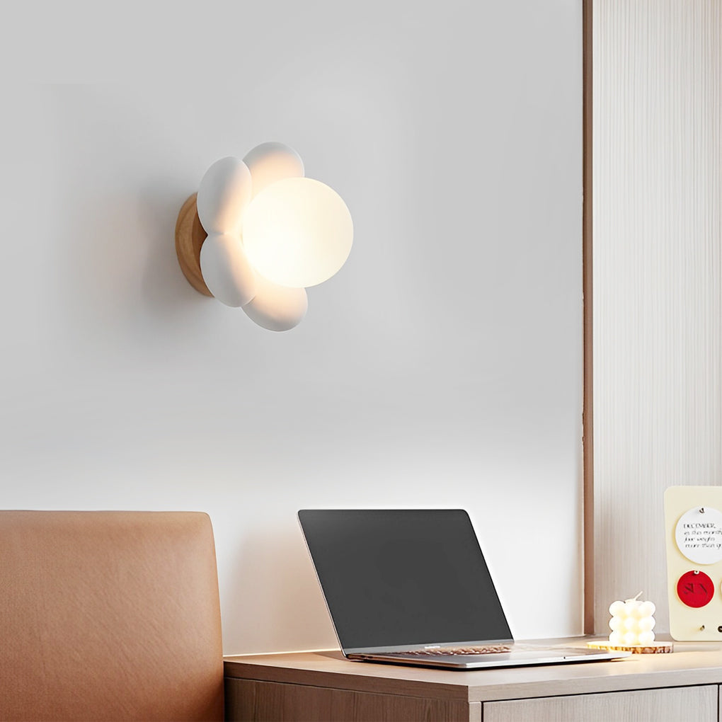 Cute Flower Creative Nordic Wall Lamp