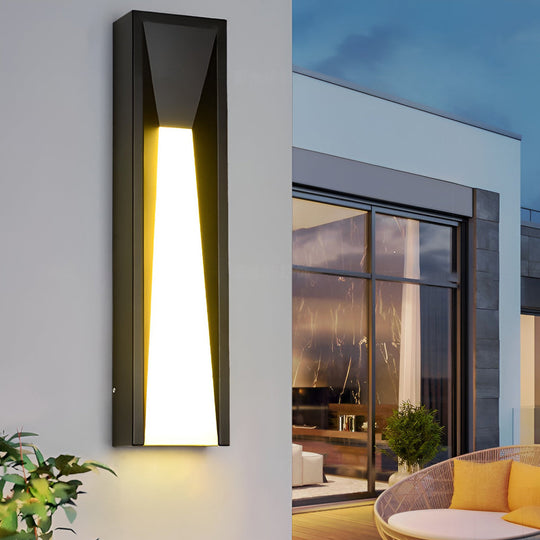 Rectangle 20W LED Waterproof Modern Wall Sconces Lighting Fixture